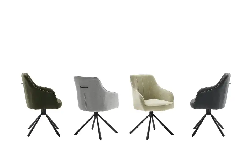 Esszimmerstuhl mit Griff Kenzie BHT 62|91|62 cm, Mikrofaser