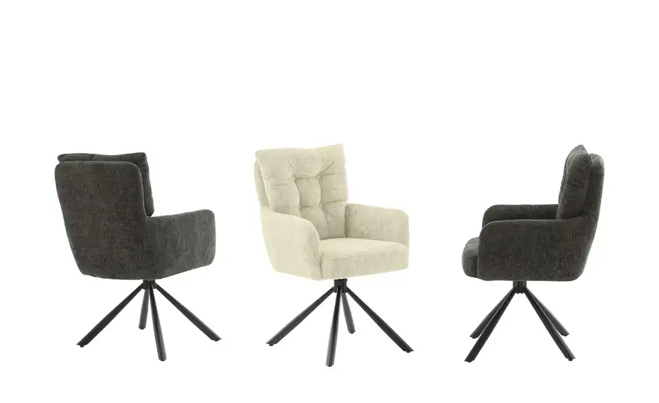 Esszimmerstuhl Tatia BHT 63|86|57,7 cm, Webstoff