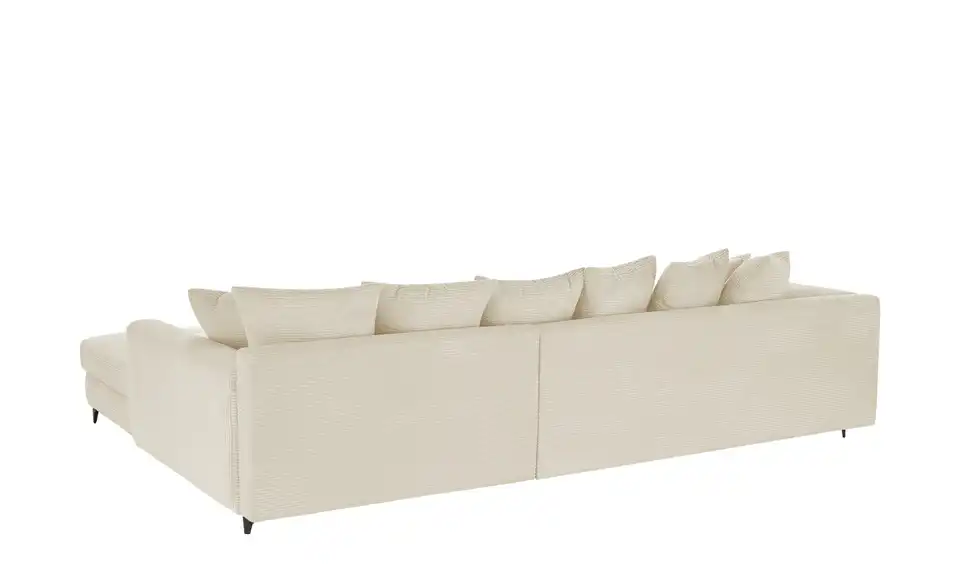 bobb Ecksofa Jonna BHT 317|93|226 cm, Cordstoff