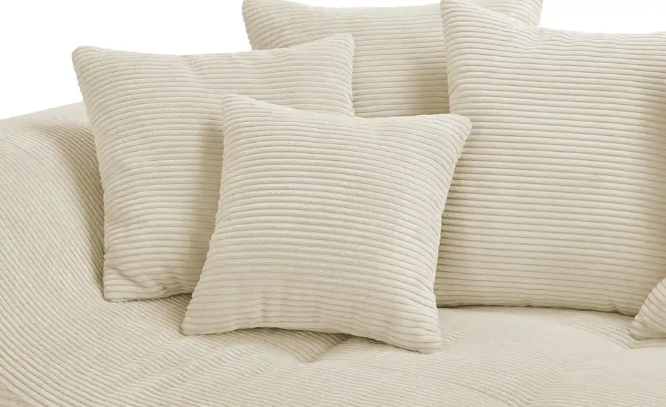 bobb Ecksofa Jonna BHT 317|93|226 cm, Cordstoff