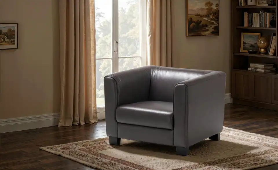 uno Sessel Kunstleder Nick BHT 85|68|87 cm, Kunstleder