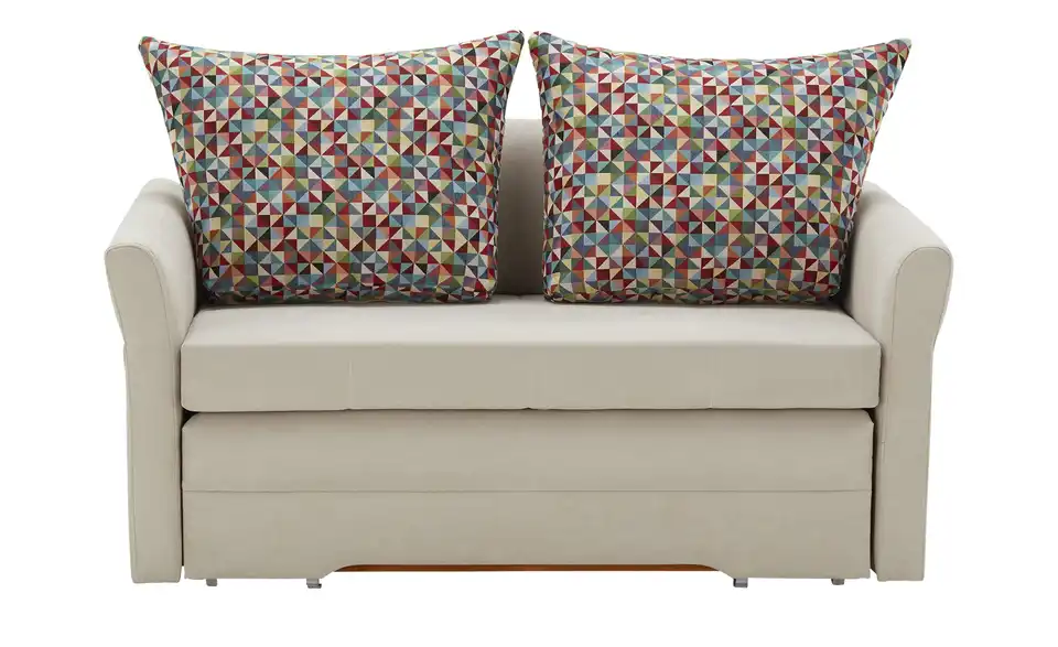 Schlafsofa City BHT 146|91|95 cm, Mikrofaser in Samt-Optik