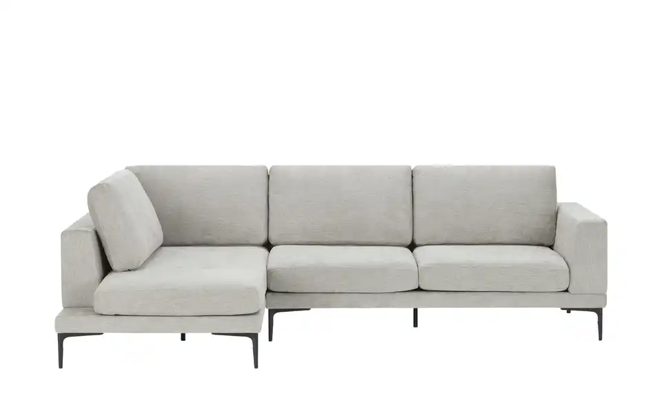 Ecksofa Kelly BHT 280|82|170 cm, Mikrofaser