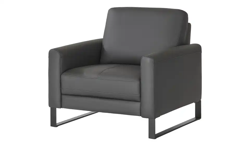 uno Sessel Ethan BHT 92|85|90 cm, Leder