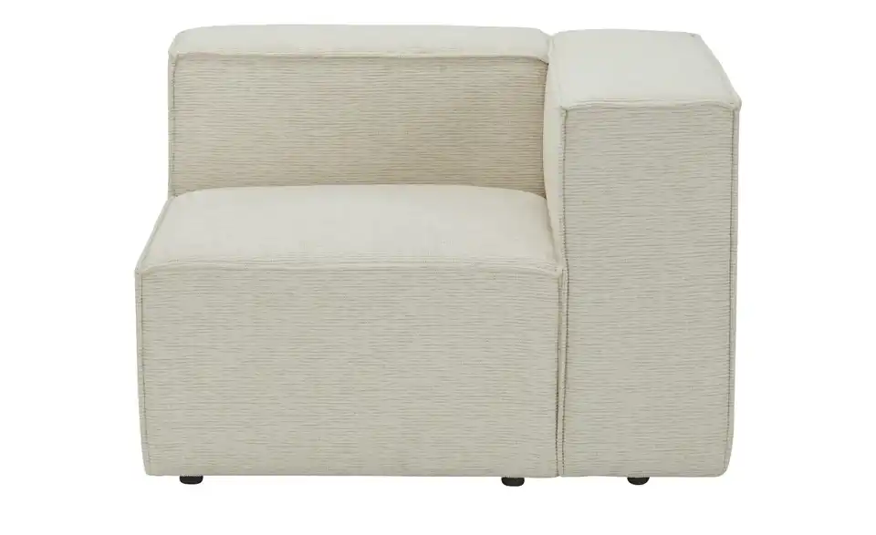 Sofamodul Element mit Armlehne rechts Trillo BHT 104|73|96 cm, Webstoff