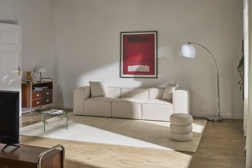 Sofamodul Einsitzer ohne Armlehne Trillo BHT 73|73|96 cm, Webstoff