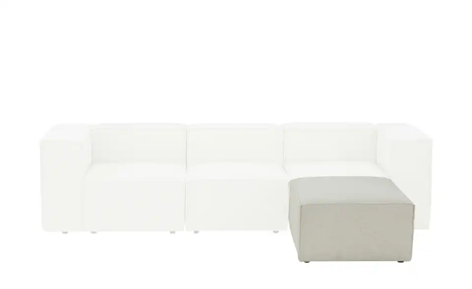 Sofamodul Hocker Trillo BHT 73|48|96 cm, Webstoff