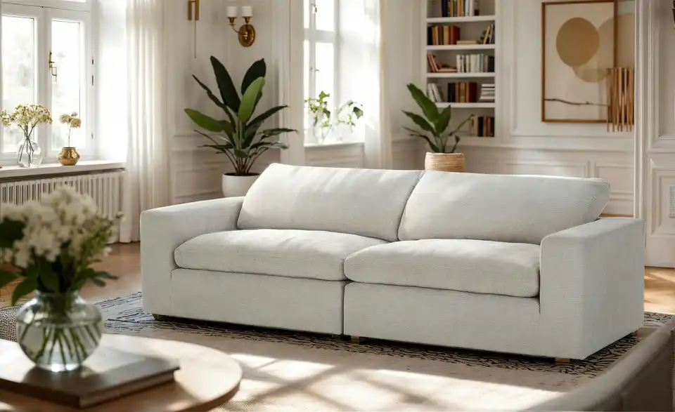 uno Bigsofa Maxi BHT 283|85|108 cm, Mikrofaser