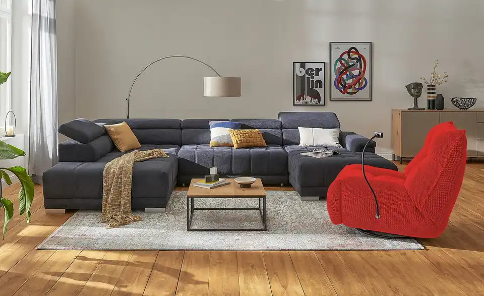 uno Sessel Relaxfunktion Tokyo BHT 83|85|106 cm, Netzstoff/Mesh