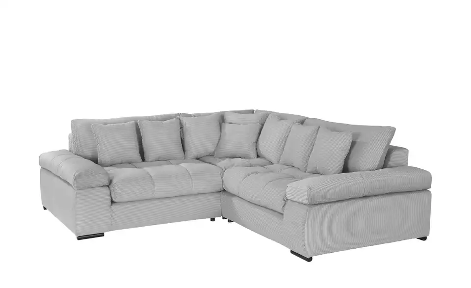 bobb Ecksofa Hella BHT 284|96|284 cm, Cordstoff