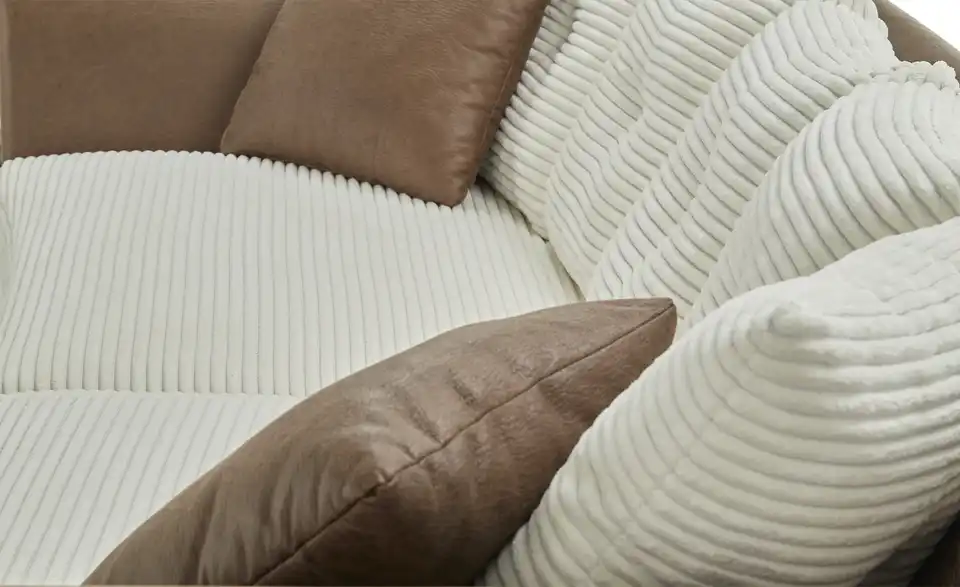 uno Bigsofa Christol BHT 276|81|110 cm, Cordstoff