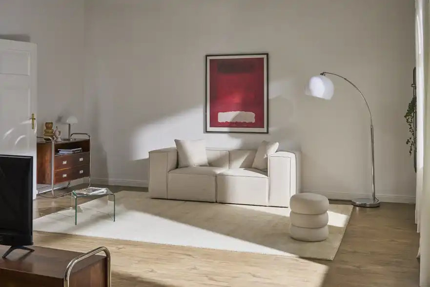 Einzelsofa Trillo BHT 208|73|96 cm, Webstoff