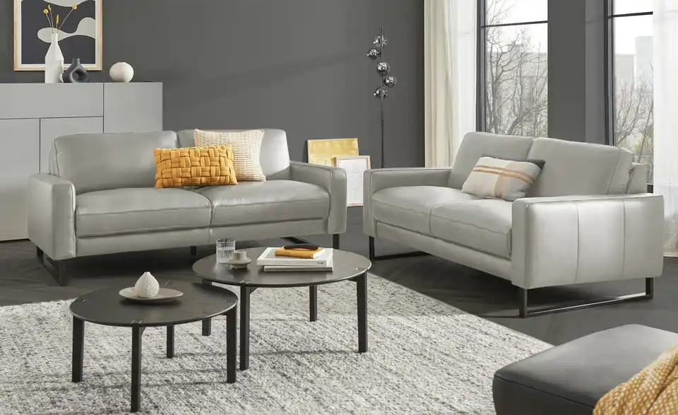 Ravensberger Werkstätten Einzelsofa RW-Select BHT 162|94|77 cm, Leder