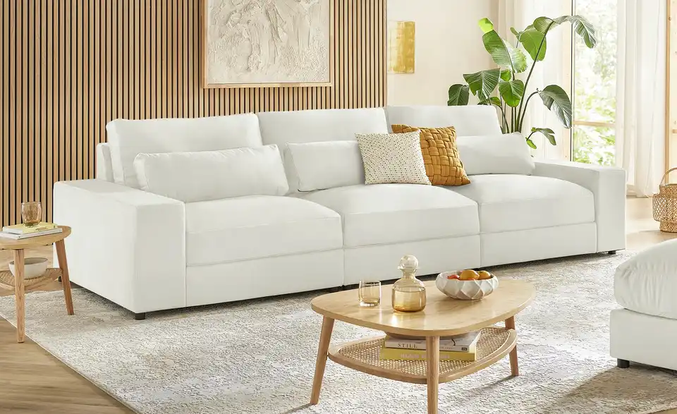 3 Sitzer Sofa Branna BHT 322|88|120 cm, Samt