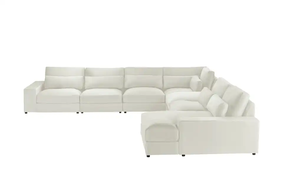 Ecksofa Branna BHT 412|88|296 cm, Samt