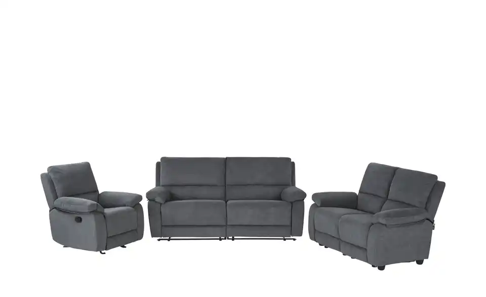 uno Komplettgarnitur Romy Mikrofaser uno Komplettgarnitur Romy Mikrofaser