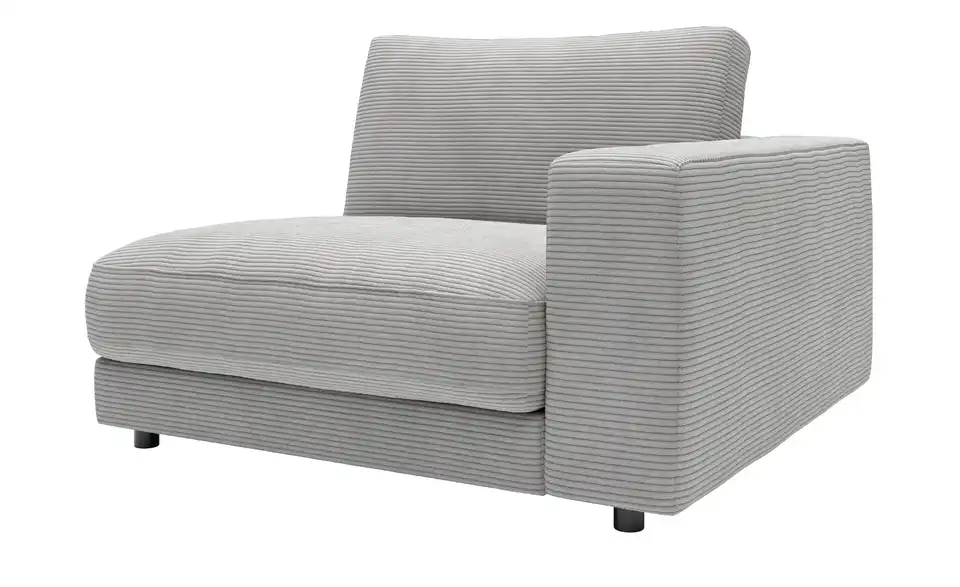 Jette Home Element Einsitzer Armlehne rechts in Cord Sila BHT 125|85|127 cm, Cordstoff