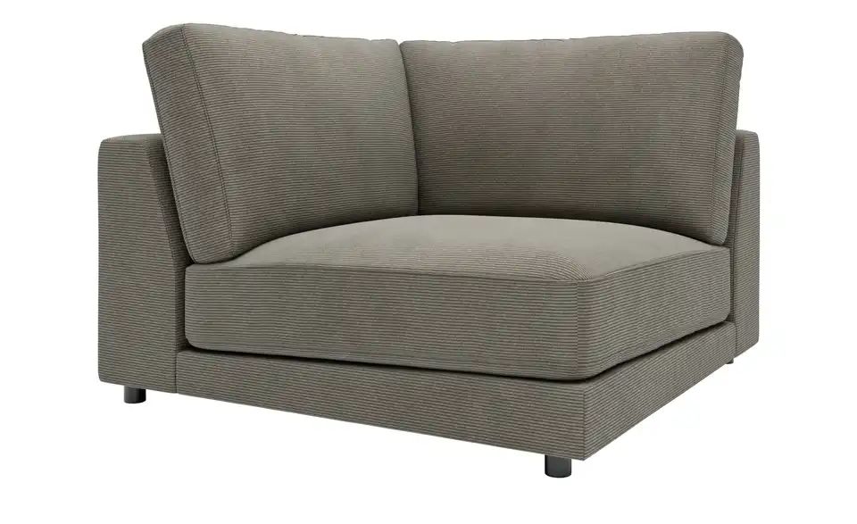 Jette Home Element Ecke in Feincord Sila BHT 120|85|127 cm, Cordstoff fein