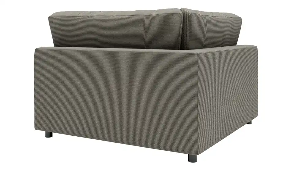 Jette Home Element Ecke in Feincord Sila BHT 120|85|127 cm, Cordstoff fein