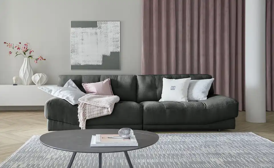 Jette Home Bigsofa Easy BHT 278|83|123 cm, Mikrofaser