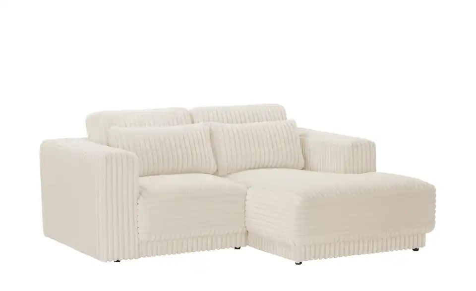 switch Ecksofa Torrino BHT 224|96|173 cm, Cordstoff