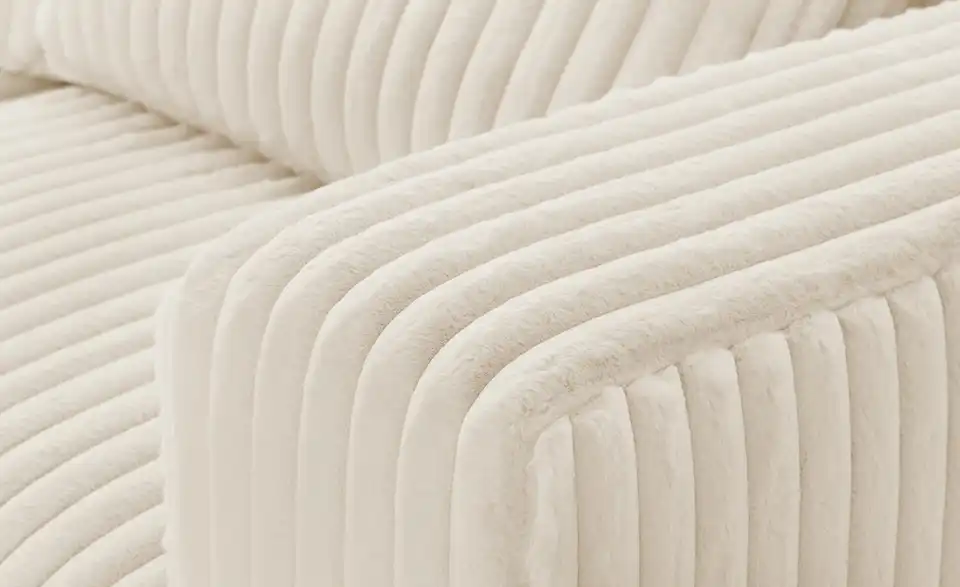 switch Ecksofa Torrino BHT 224|96|173 cm, Cordstoff