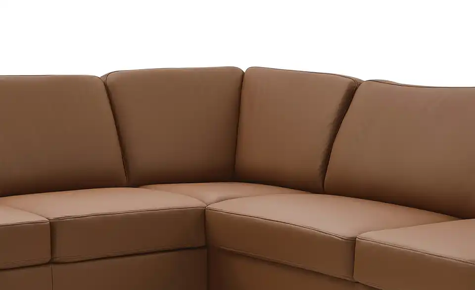 meinSofa Wohnlandschaft mit Sitz- und Rückenbezug aus Leder Kathi BHT 309|86|235 cm, Leder