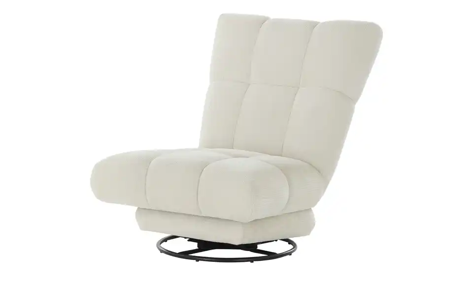 bobb Dreh-Schaukelsessel Chessie BHT 86|105|98 cm, Flachgewebe bobb Dreh-Schaukelsessel Chessie BHT 86|105|98 cm, Flachgewebe