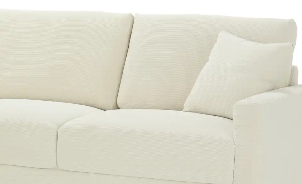 Ecksofa Valissan BHT 276|84|173 cm, Cordstoff