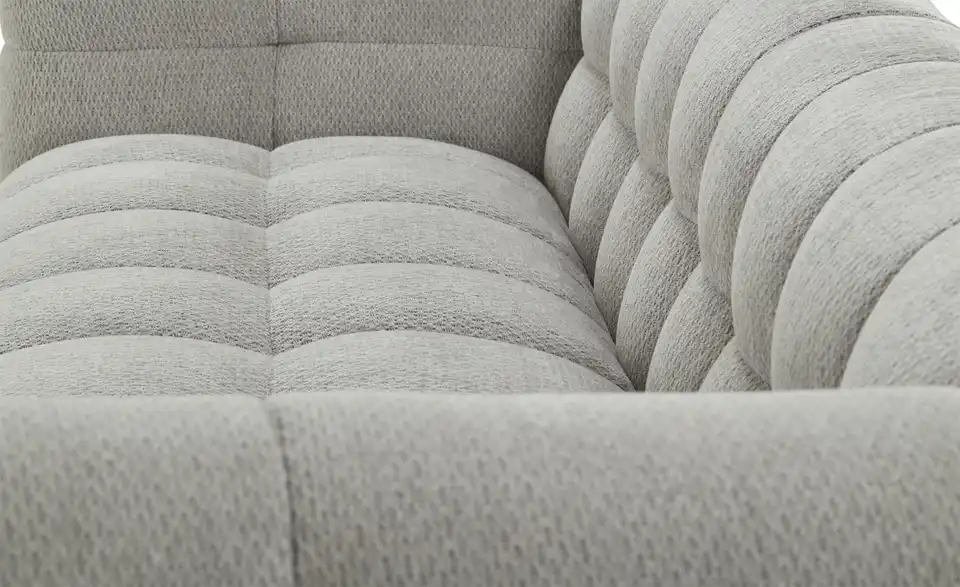 Big Sofa Jeanette BHT 218|70|89 cm, Chenille