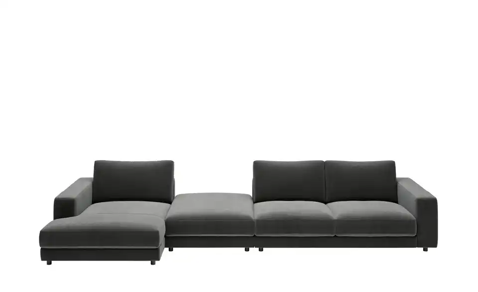 Jette Home Ecksofa in Feincord Sila BHT 430|85|170 cm, Cordstoff fein