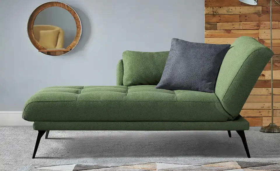 Recamiere Amira BHT 200|85|106 cm, Webstoff Recamiere Amira BHT 200|85|106 cm, Webstoff