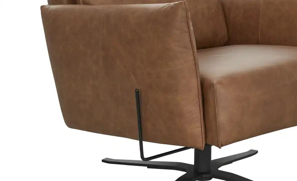 SCHÖNER WOHNEN Kollektion Sessel Lineo BHT 84|92|95 cm, Leder