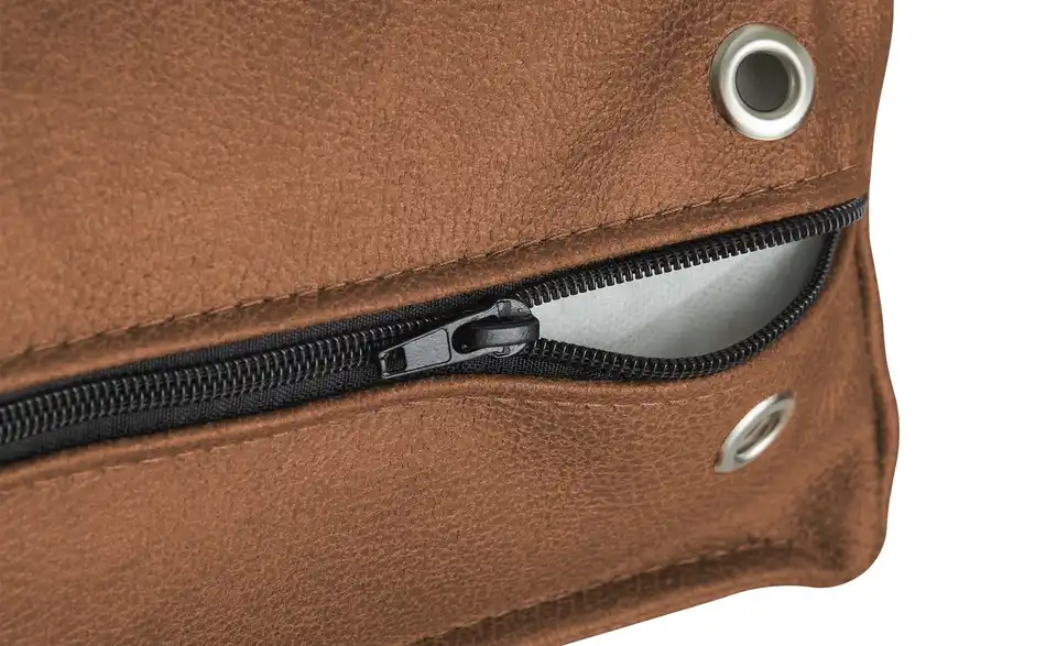 SOHO Ecksofa Skaisa BHT 296|85|217 cm, Mikrofaser in Leder-Optik