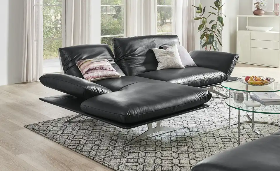 KOINOR Ecksofa Echtleder Francis BHT 284|93|159 cm, Leder
