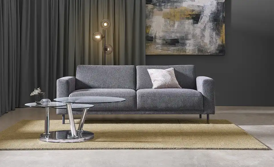 Big Sofa Polana BHT 213|78|90 cm, Mikrofaser