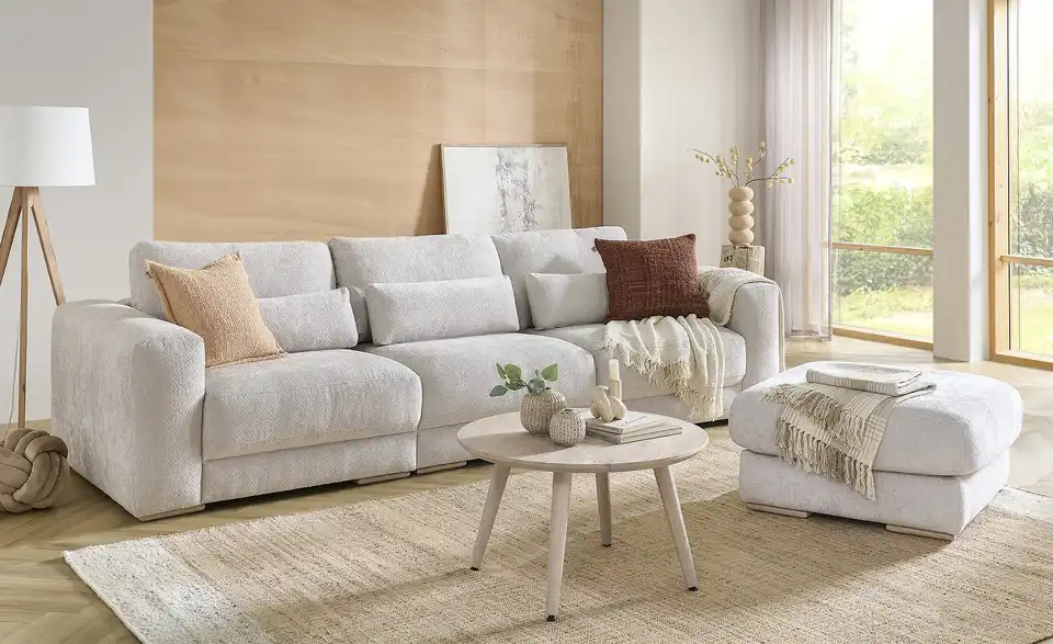 SKAGEN STUDIO Einzelsofa Solveig BHT 292|82|106 cm, Flachgewebe