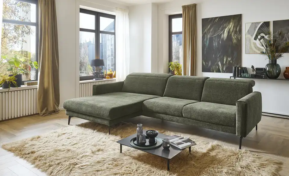 meinSofa Ecksofa Katja BHT 305|83|191 cm, Mikrofaser meinSofa Ecksofa Katja BHT 305|83|191 cm, Mikrofaser