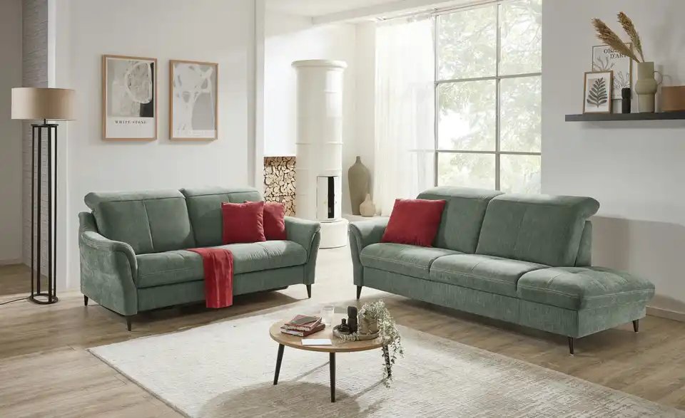 meinSofa Recamiere Ellen BHT 219|103|102 cm, Mikrofaser meinSofa Recamiere Ellen BHT 219|103|102 cm, Mikrofaser