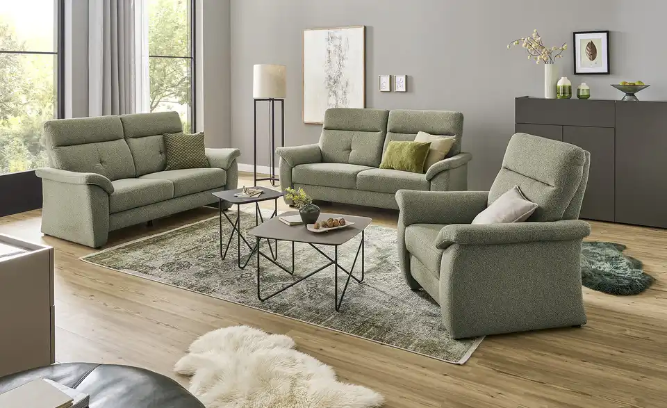 Polstermöbel Oelsa Sessel Brüssel BHT 98|100|90 cm, Flachgewebe