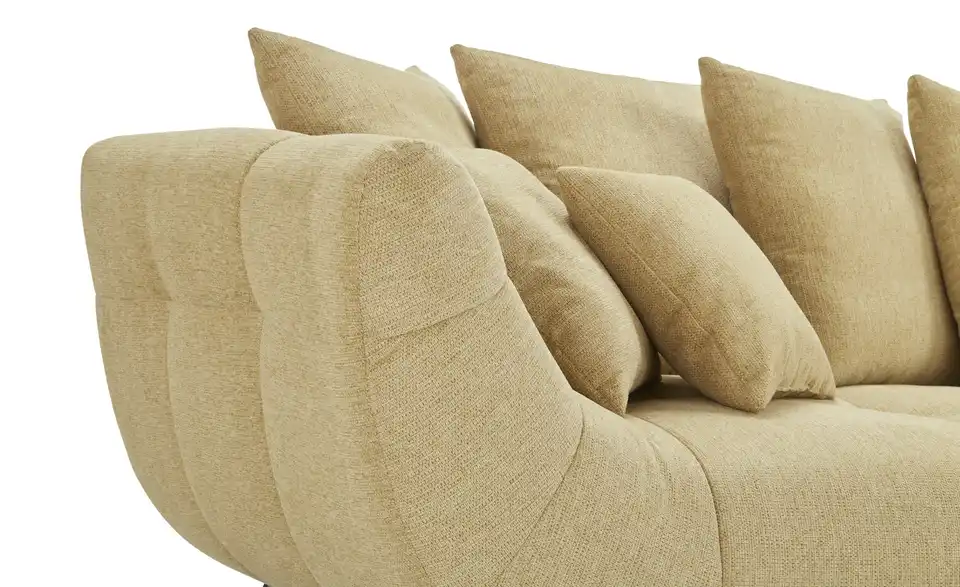 bobb Ecksofa Bellani III BHT 279|98|192 cm, Flachgewebe