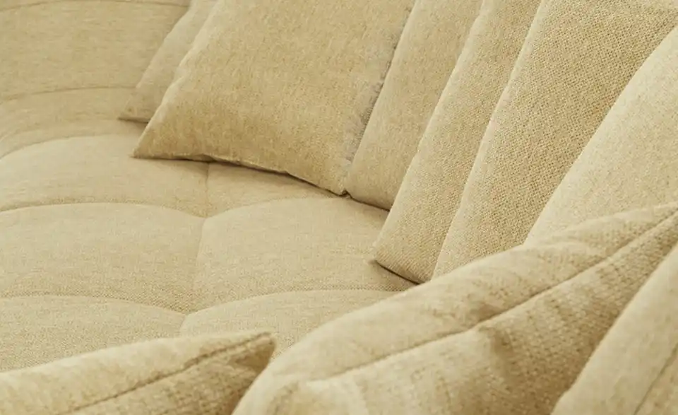 bobb Ecksofa Bellani III BHT 279|98|192 cm, Flachgewebe