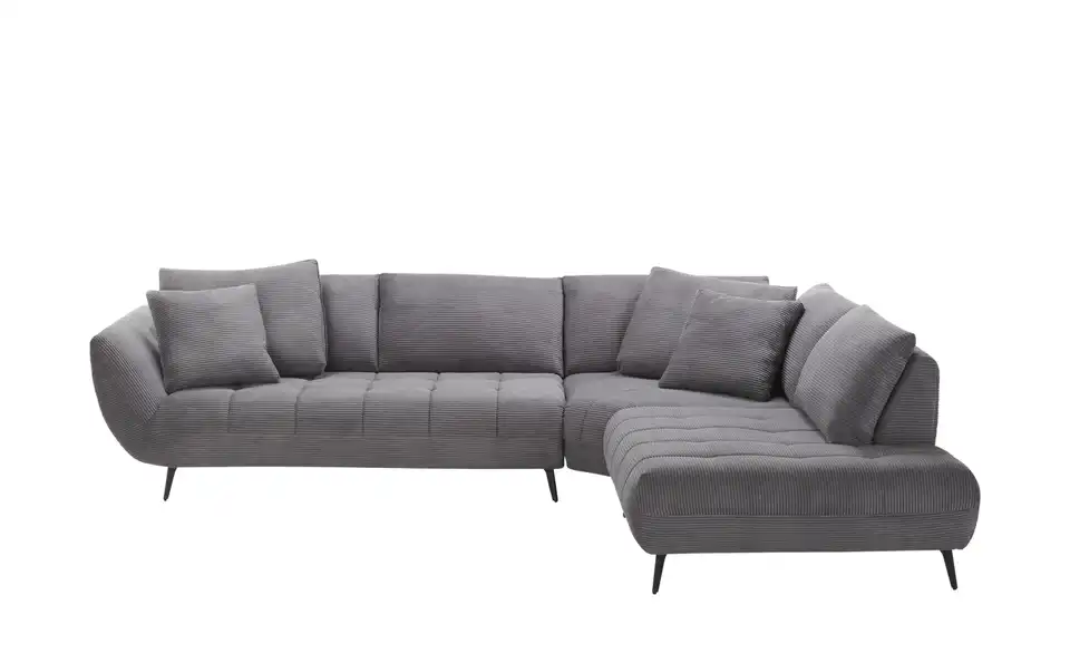 bobb Ecksofa Carly Novaspring BHT 337|90|271 cm, Cordstoff