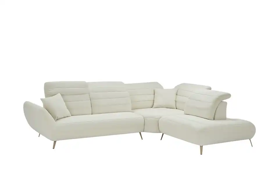 bobb Ecksofa Juliana Novaspring BHT 348|109|280 cm, Teddy