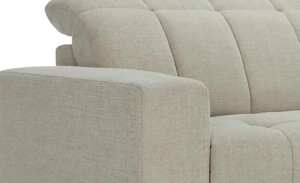 uno Ecksofa mit Relaxfunktion Luzern BHT 256|84|179 cm, Mikrofaser