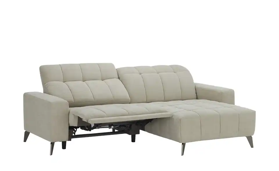 uno Ecksofa mit Relaxfunktion Luzern BHT 256|84|179 cm, Mikrofaser