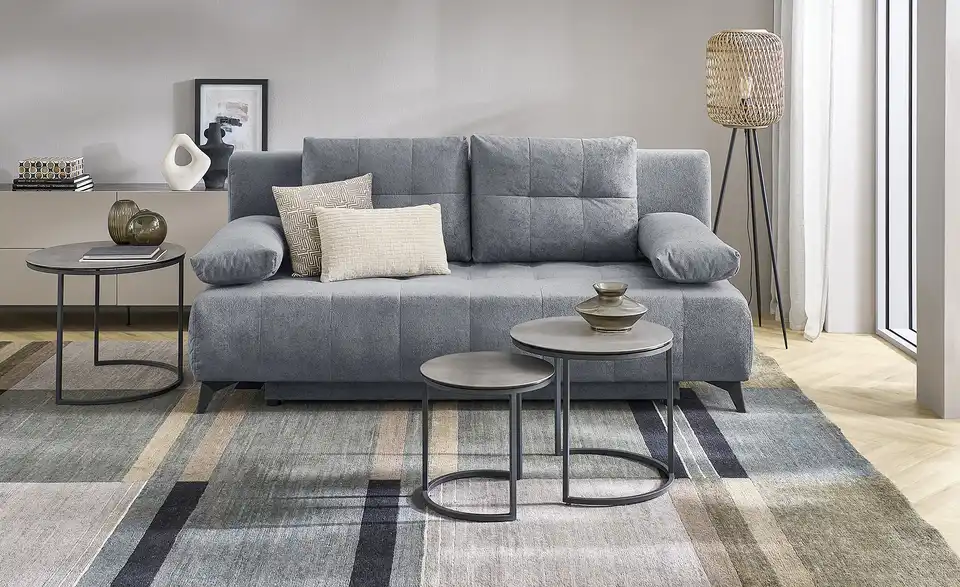 Schlafsofa Eddy BHT 197|88|89 cm, Mikrofaser