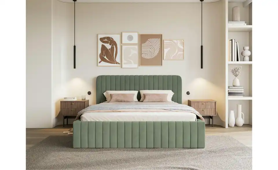 Selsey Polsterbett mit Bettkasten Saliano BHL 153|109|215 cm Selsey Polsterbett mit Bettkasten Saliano BHL 153|109|215 cm