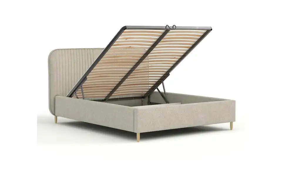 Polsterbett mit Stauraum Livy BHL 151|116|219 cm
