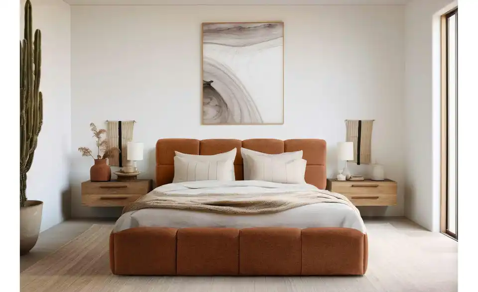 KONSIMO Polsterbett Aeri BHL 170|88|250 cm